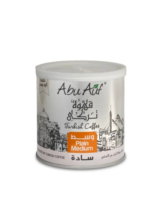 أبو عوف قهوة أبو عوف مطحونة عادية متوسطة 200 جرام – علبة مكونة من 12 - Image 3